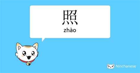 照meaning|Chinese Word: 照